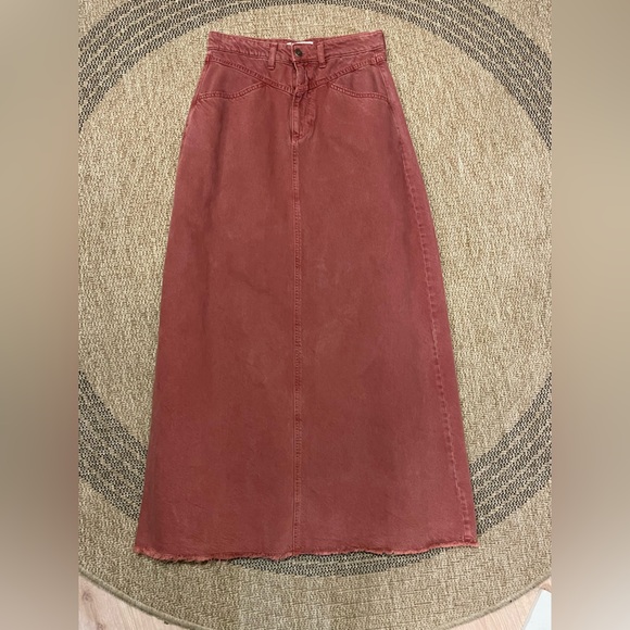 We The Free Women's Denim Maxi Skirt - Picture 4 of 9